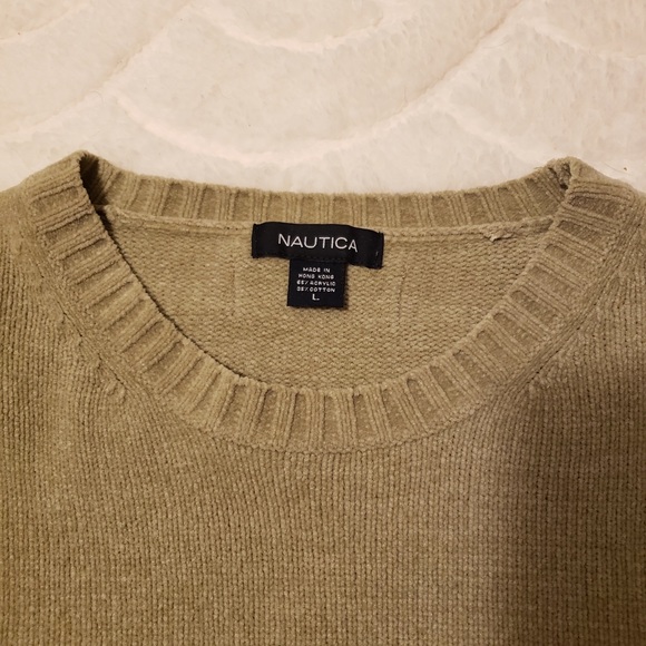 Vintage Nautica Chenille sweater - Picture 3 of 5